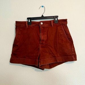 Everlane Cotton Twill Short Rosewood - Size 12